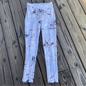 Gymshark Ori Legging in Marble Print